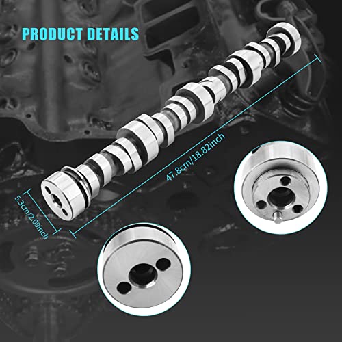 Tektall E-1840-P .585"/.585" Engine Camshaft Sloppy Stage 2, Hydraulic Roller Lift Cam Compatible With 1997-2007 G.m Ls V8 Lsx Silverado Che-Vy L92 L99 5.3L 5.7L 6.0L 6.2L #TOP1