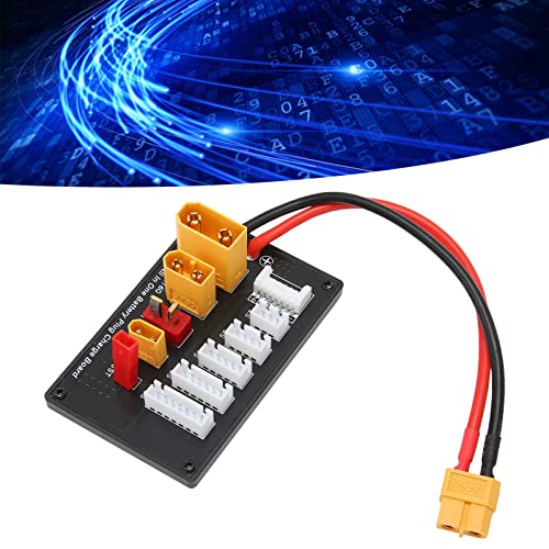 Plato multi cargador Five in One con conectores XT y JST miniatura 6