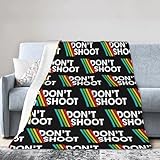 Flannel Arc Raiders Don't Shoot! Arc Stripes Throw Blanket- Ultra Soft Lightweight for Bed, Sofa, Travel & Camping 50"X40" Inch