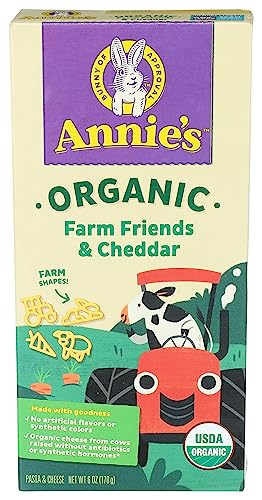 Annie's Organic Macaroni and Cheese Dinner, Farm Friends &amp; Cheddar, 6 oz.