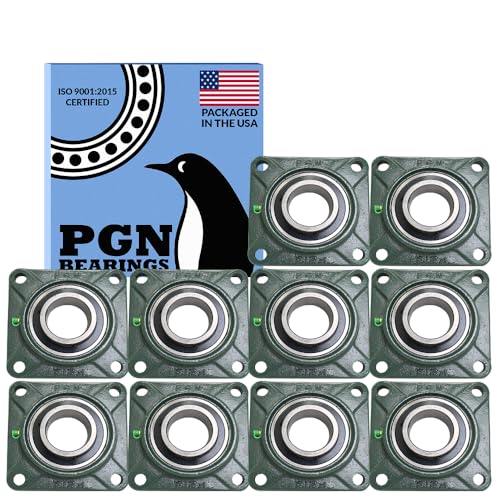 Image of PGN UCF213-40 (10 Pack) Square Flange Bearing 2-1 /2 inch Bore