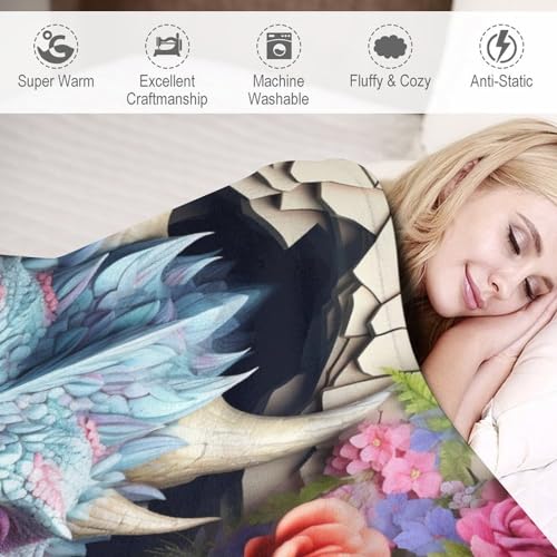 Couverture dragon pour des soirées cocooning sur le canapé - 4