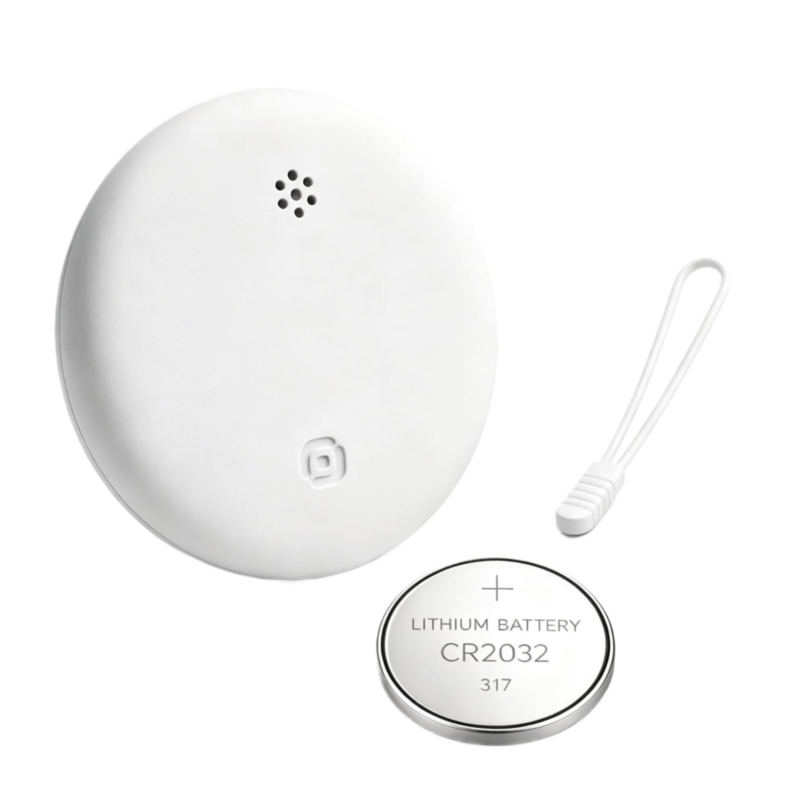 Localizador Bluetooth Android - Rastreador Mini Etiqueta Inteligente | Batería 12 meses, alerta antiperdida, 90dB, IP65. Localiza llaves, carteras, mochilas, mascotas. 8g.(White,3pcs)