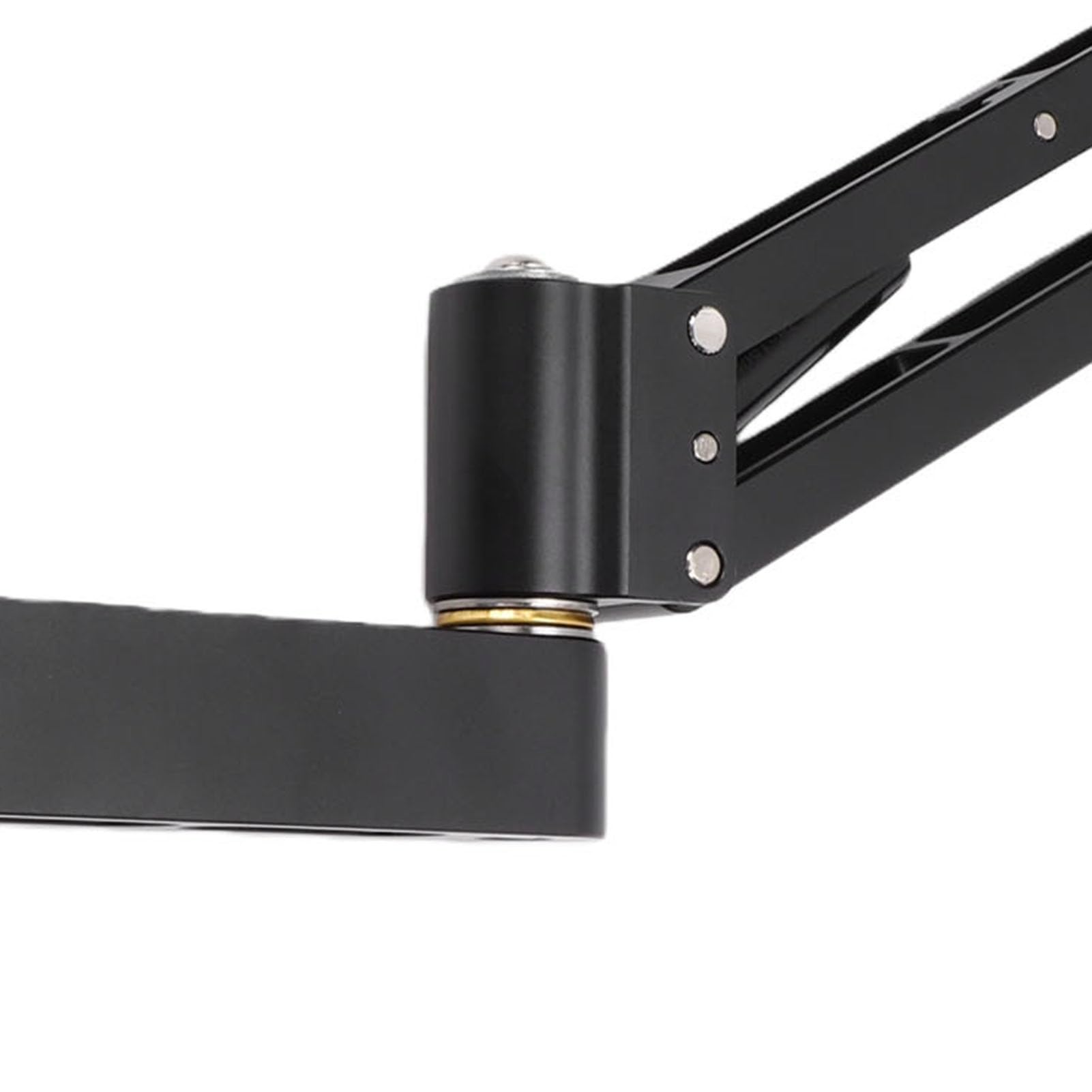GOWENIC Staffa a Sbalzo per Maschiatura in Lega di Alluminio CNC, Corsa del Braccio da 130 Mm a Doppio Uso Orizzontale Verticale, Supporto per Braccio per Maschiatura Leggero con Mandrino a 3 Griffe