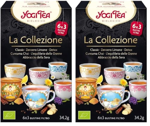 Yogi tea La Collezione, 18 Bustine Filtro (Confezione da 2)