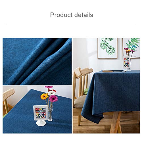 Nappe rectangulaire imperméable et lavable pour grande table d'hôtel - 3
