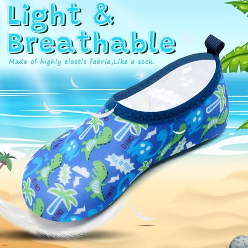 Image of VIFUUR Kids Water Shoes Girls Boys Quick Dry Aqua Socks for Beach Swim Outdoor Sports
