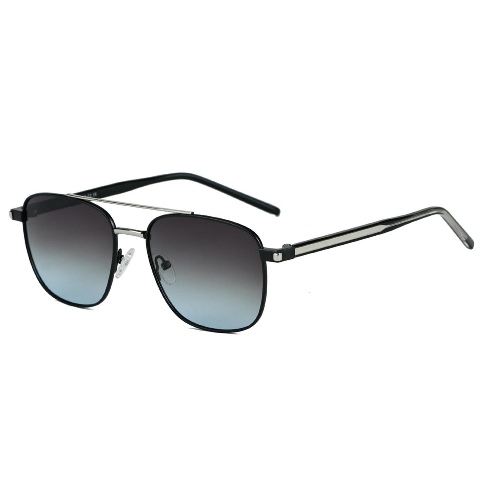 Lunettes de soleil femme à cadre carré idéal pour la plage et le voyage