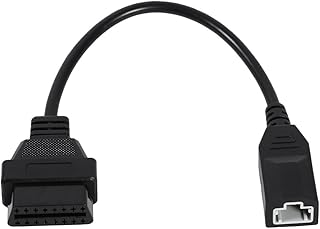 obd1 Scanner Honda + Diagnostic Connector Cable 3 Pin to 16 Pin OBD 2 Auto Car Diagnostic Adapter Connector Cable for for Honda for Honda 3 pin to 16 pin Cable
