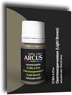 Arcus 180 Enamel paint USSR Air Force A-21M (Light Brown) Saturated color 10ml