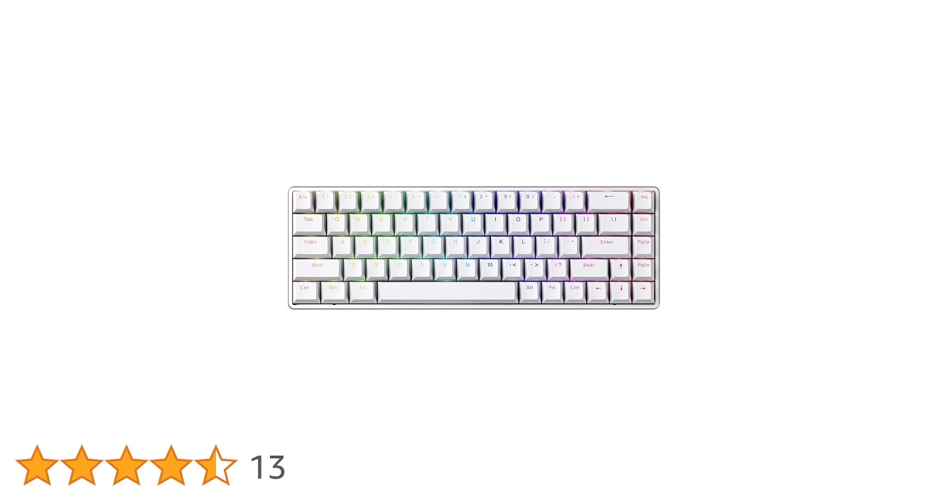ATK 68 G版 ホワイト　３点 VXE ATK68 ホワイト Magnetic Switch Mechanical Keyboard