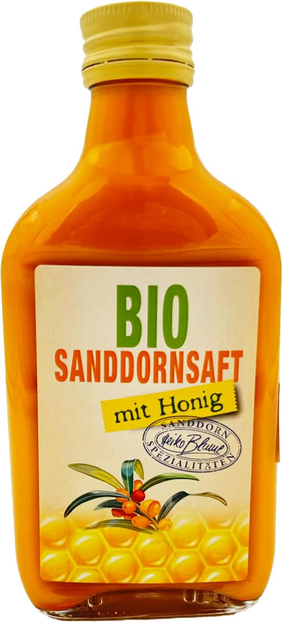 Heiko Blume Bio Sanddornsaft mit Honig – 200 ml