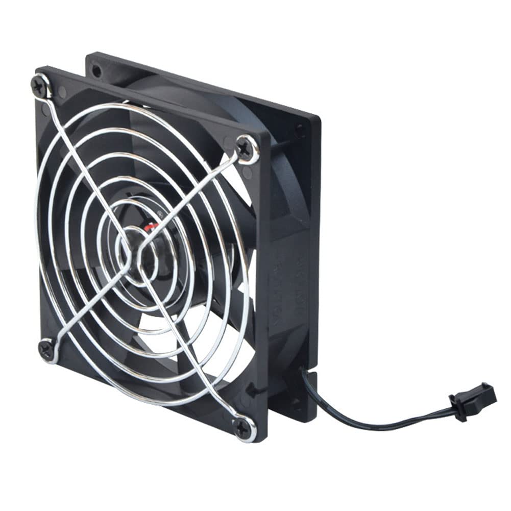 Aerzetix:2 Griglie di protezione per ventilatore del computer, 80 x 80 mm, c15148 Aerzetix:2 Griglie di protezione per ventilatore del computer, 80 x 80 mm, c15148