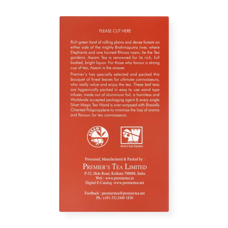 Té Assam negro pack de 12 varitas desechables miniatura 6
