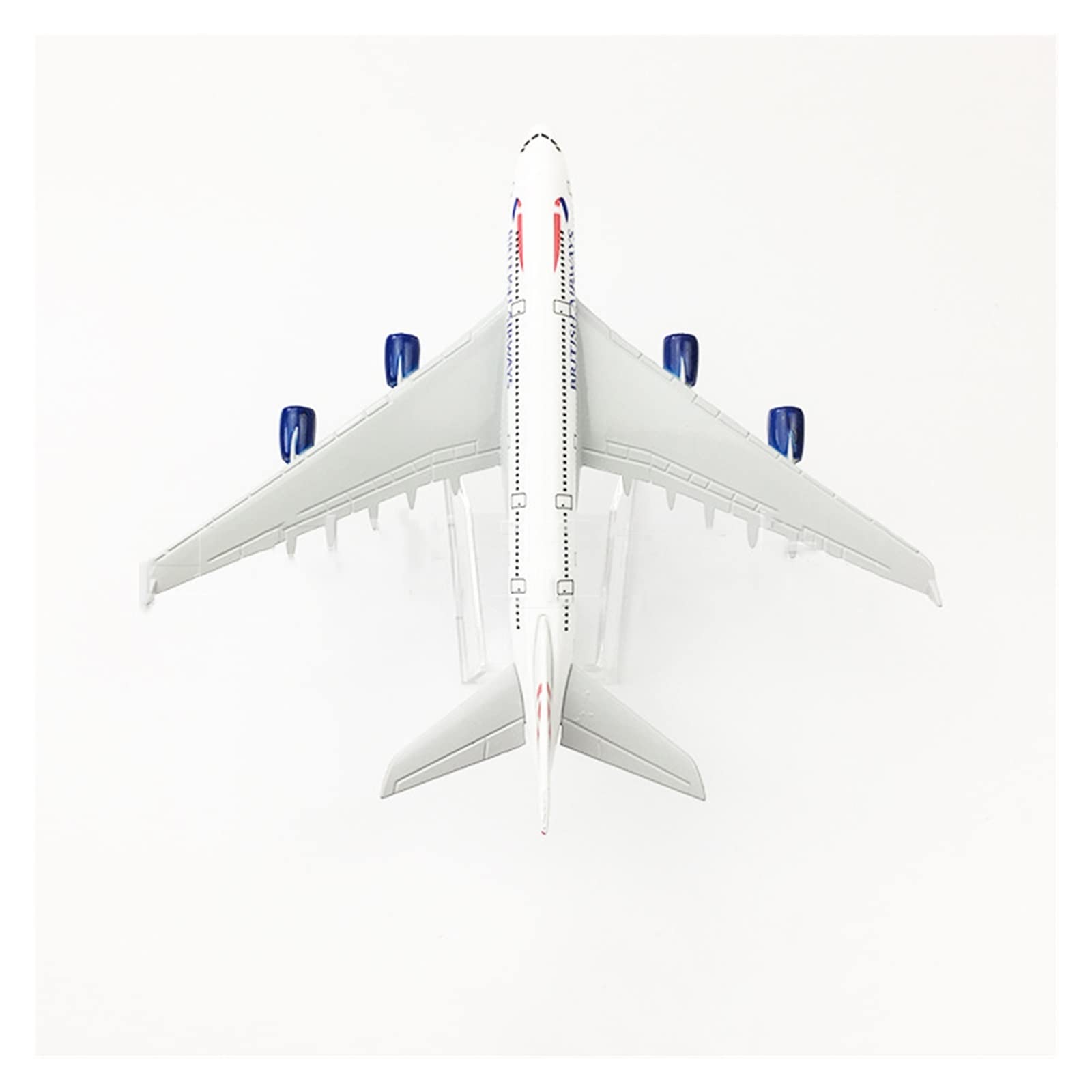 Modello di Aeroplano in Lega 1 400 Adatto per A380 Aviation 16 cm Airbus in Miniatura da Collezione con Accessori di Base Kit di Gioco per Hobby
