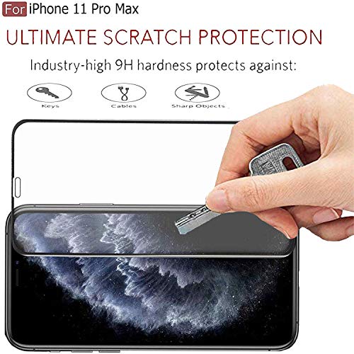 Image of DPJ Tempered Glass for iPhone 11 Pro Max and iPhone Xs Max (6.5 Inch) [Pack of 2]