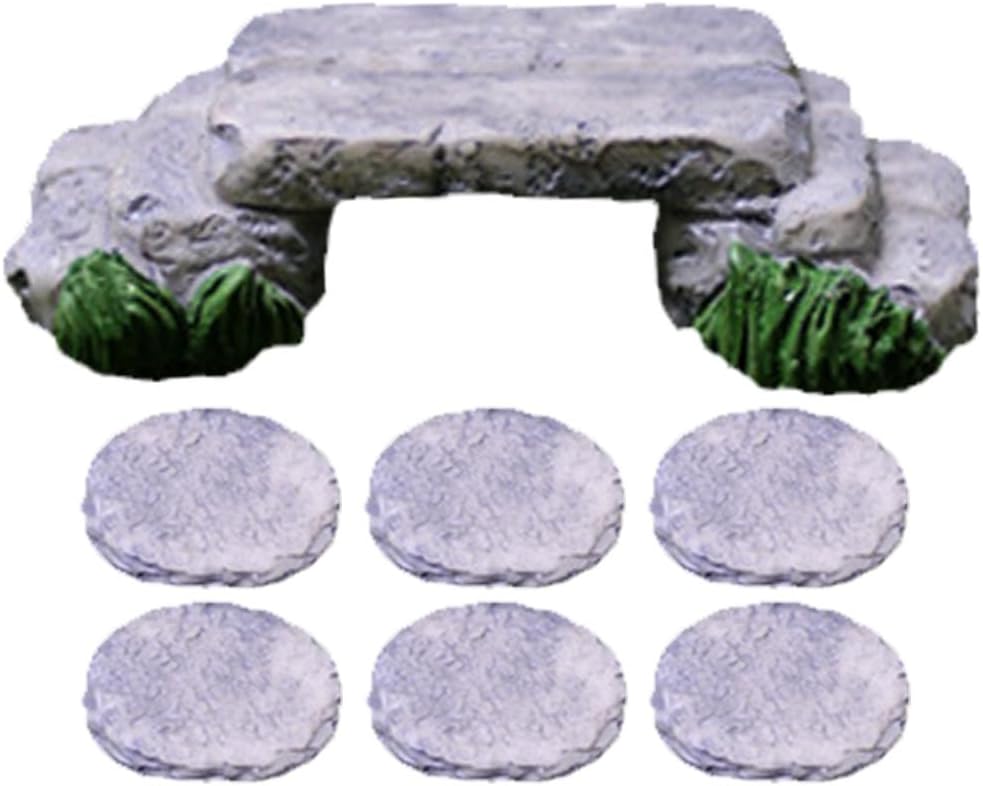 Yardwe Mini Mushroom Stepping Stone Review: Whimsical Fairy Garden Decor for Succulents & Micro Landscapes