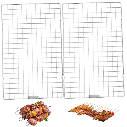 Rack de refroidissement robuste en acier lourd 16x10 pour une cuisson parfaite au four - 6
