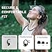 SGNICS for Huawei Honor 30 Pro Bluetooth 5.3 Headphones 3D Stereo with Earhook, 40H Touch Control Over Ear Headphones, IP7 Waterproof Earphones Built-in Mic for Running Workout Sport