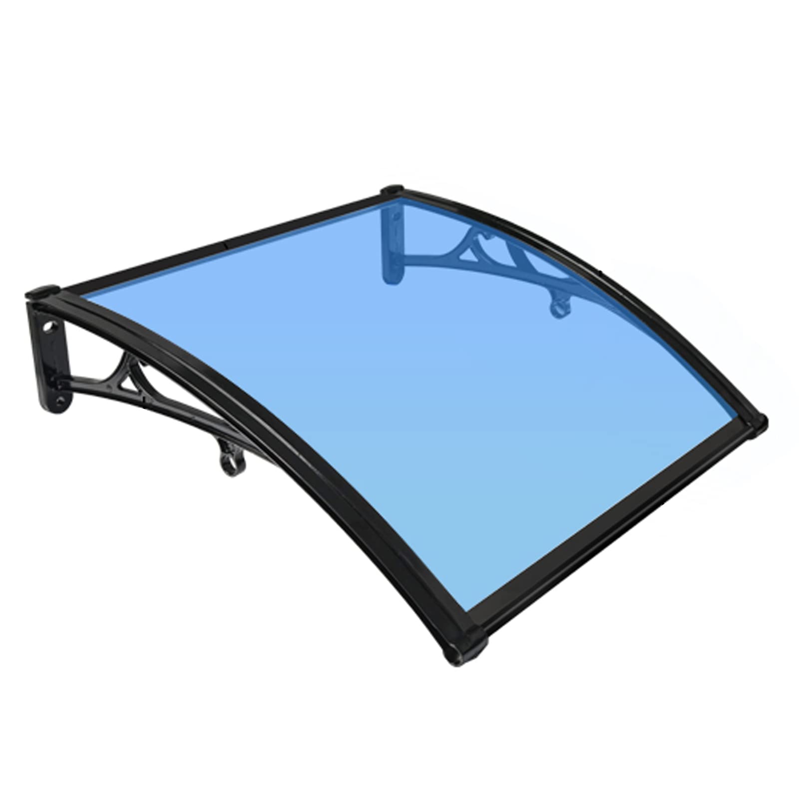Türen und Fenster, Markisen, Fenstermarkisen, Polycarbonatschuppen, Bogenmarkisen, Vordächer, Dächer, Außentüren und Aluminiumrahmen für Garagen, Balkone, Fenster,60x160cm/24x63in