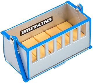 Britains, Link Box Zubehör, 1:32 Maßstab Landwirtschaftliches Anbaugerät, Robuste Heckbefestigung Für Traktormodelle, Aus Metall Und Kunststoff, Für Spielsets Und Sammler Miniaturbauernhöfe