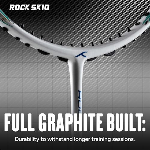 Image of Hundred Rock SK 10 Strung Badminton Racket with Full Cover