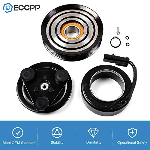 Image of ECCPP AC Compressor Clutch Fit for Jeep Liberty 3.7L 2006-2008
