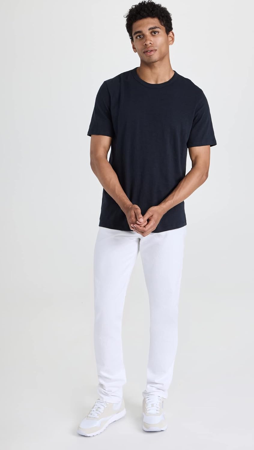 Theory Men's Essential Cosmos Slub Cotton Tee - Image 5
