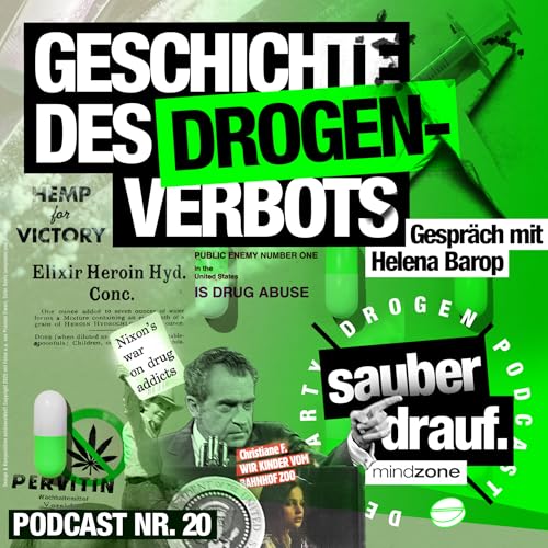 sauberdrauf! Podcast-Folge 20: Geschichte des Drogenverbots &ndash; Interview mit Helena Barop