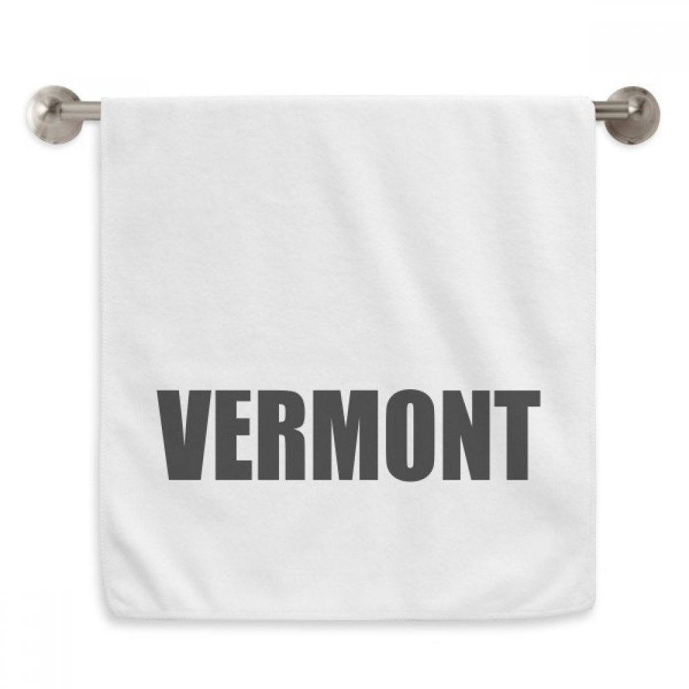 Serviettes moelleuses Vermont contre l'irritation du visage avec format 13X29 Pouces blanc