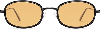 Retro Oval Sunglasses for Women Men Trendy Large Round Y2k Sunnies AP3681