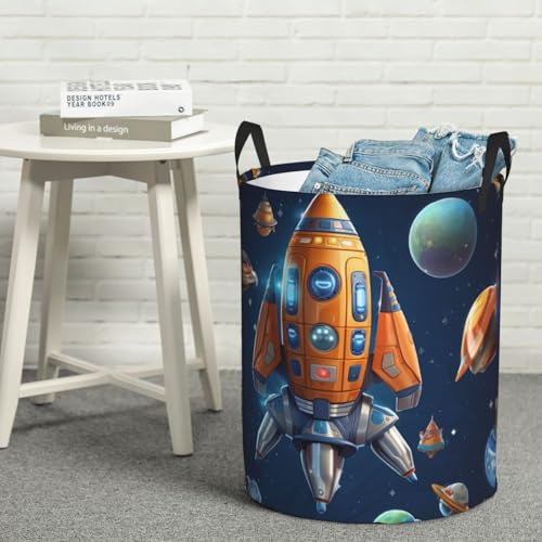 Grand panier de rangement avec poignées et panier à linge imperméable - 2