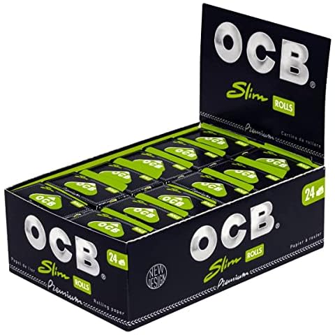 OCB Premium Slim ROLLS x 24 Rolling papers Cover