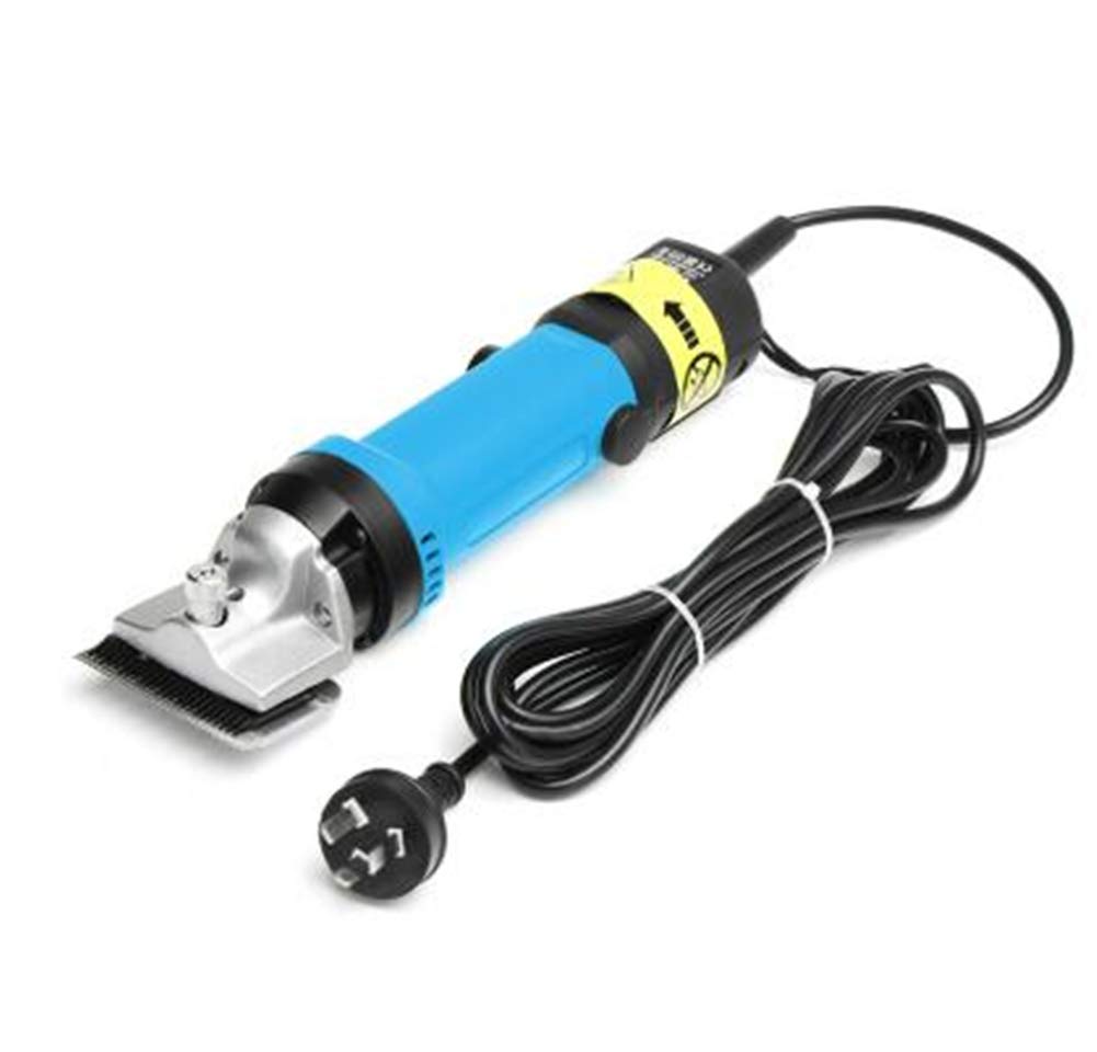 Cesoie elettriche portatili da 35 W per pecore, forbici per alpaca, forbici per cavalli, forbici per capre per tosatrici, tosatrici per animali da pelliccia, tosatura per carichi pesanti, 6 velocità