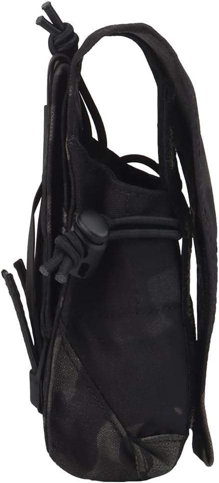 Tactical Flashbang Pouch.Molle Belt 5.56 Magazine Pouch Adjustable Quick Release Radio Holder
