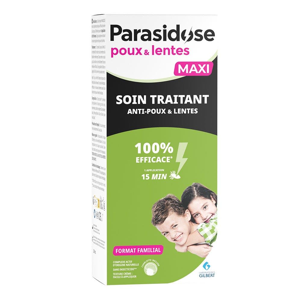 Soin traitant anti-poux et lentes 200ml
