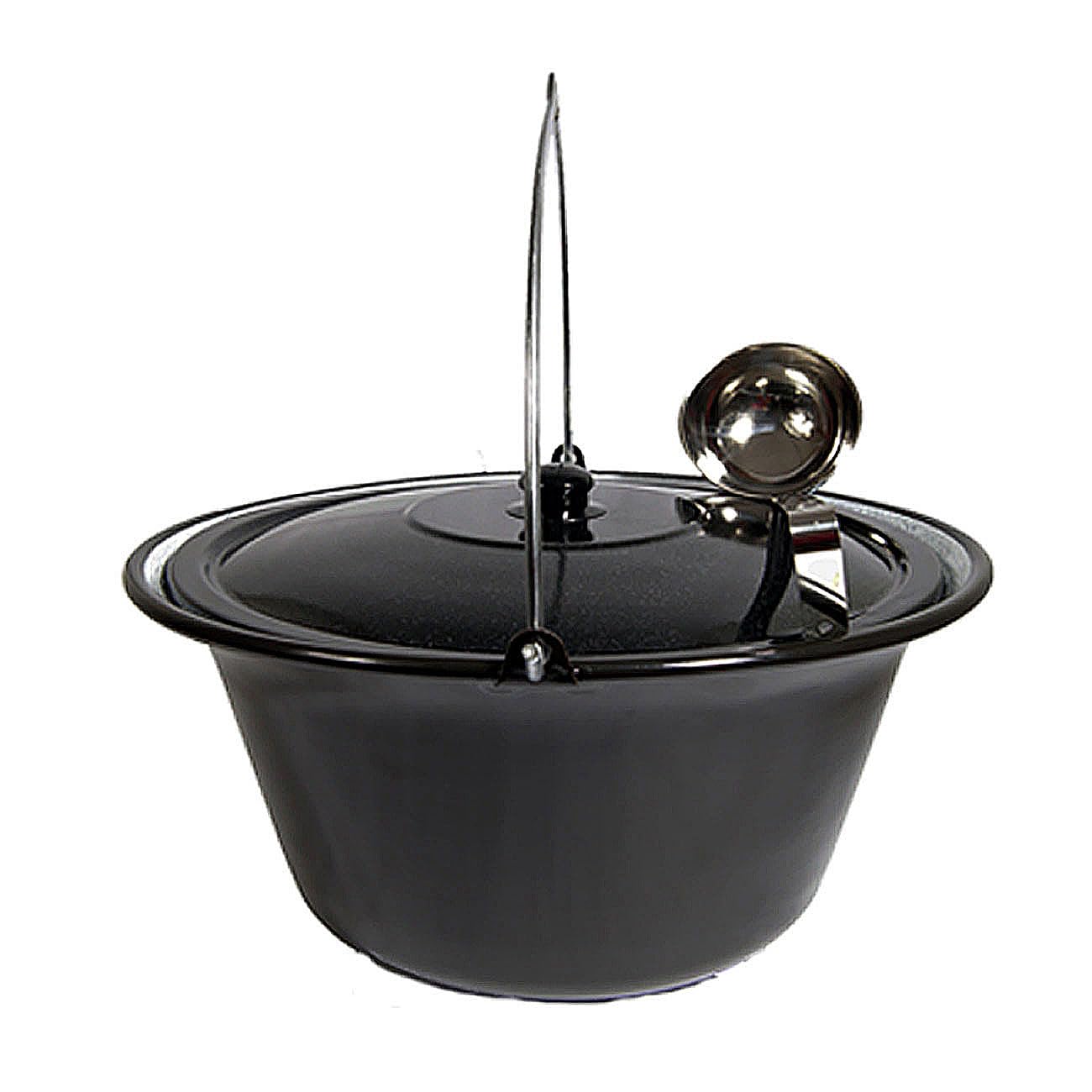 Set Gulaschkessel Gulaschtopf 22 Liter Emaille + Deckel + Gratis Schöpfkelle