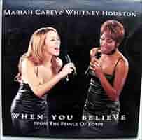 12インチMariah & Whitney -/When You Believe Mariah Carey & Whitney Houston When You Believe 12