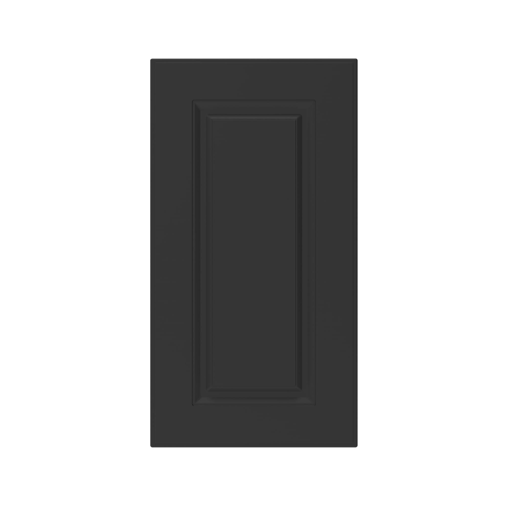 Portes d'armoire de rechange haut de gamme noires pour salle de bain 73,7cm