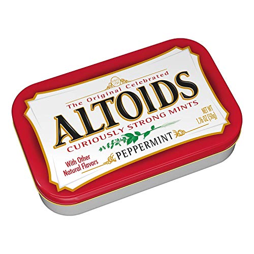 Image of Altoids Curiously Strong Mints Peppermint Pack of 2 Pouch, 2 x 50 g