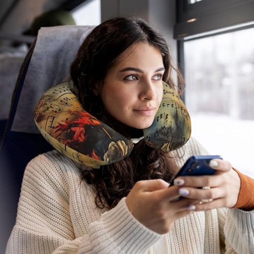 Almohada de viaje espuma memory tamaño cervical miniatura 6