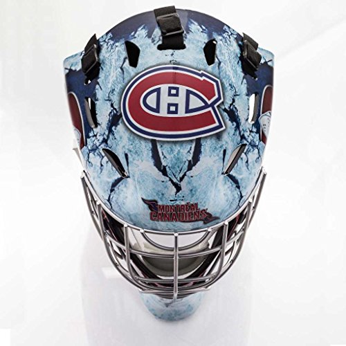 image for Franklin Sports Montreal Canadiens NHL Hockey Goalie Face Mask - Goali