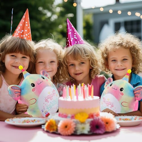 Image of Stuffed Animal Axolotl Plush Toys 14 Inch Soft Unicorn Plushies Pillow Cute Rainbow Plushies Room Decoration Birthday Gifts for Kids Toddlers Girls and Boys (Large Axolotl)