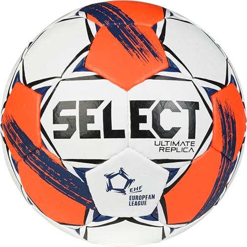 Select Replica EHF European League v25 Taille 3 Blanc/Rouge