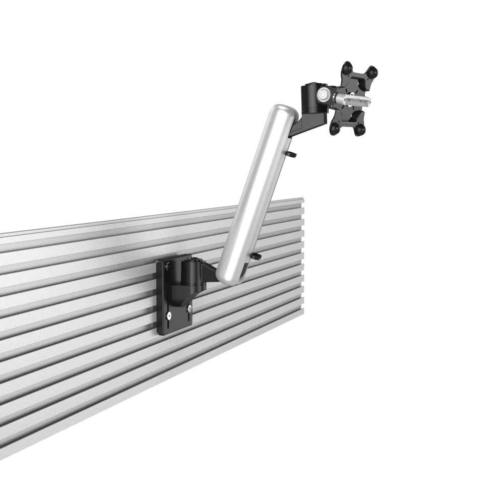 CotytechApple VESA Mount for Slatwall with Quick Release Spring Arm (BL-AS78)