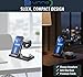 UNNO 3-in-1 Magnetic Wireless Charging Station with Fast Charge | Compatible with iPhone 15/14/13/12, Apple Watch (All Series), AirPods Pro 3/2 | Desktop Stand for Home & Office