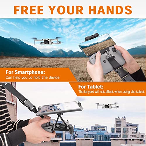 Drone Tablet Holder, Jubor Foldable Tablet Mount Adapter For Dji Mavic Air 2/Air 2S/Mavic 3/Mavic Mini/Mavic 2/Mavic Pro Drones Accessories Tablet Stand For Remote Controller Fit 4.7-12.9 Inch Tablets #TOP5