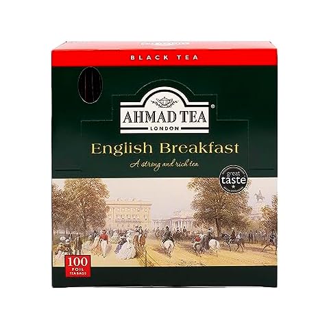 Ahmad Tea 100 Teabags, English Breakfast Cover