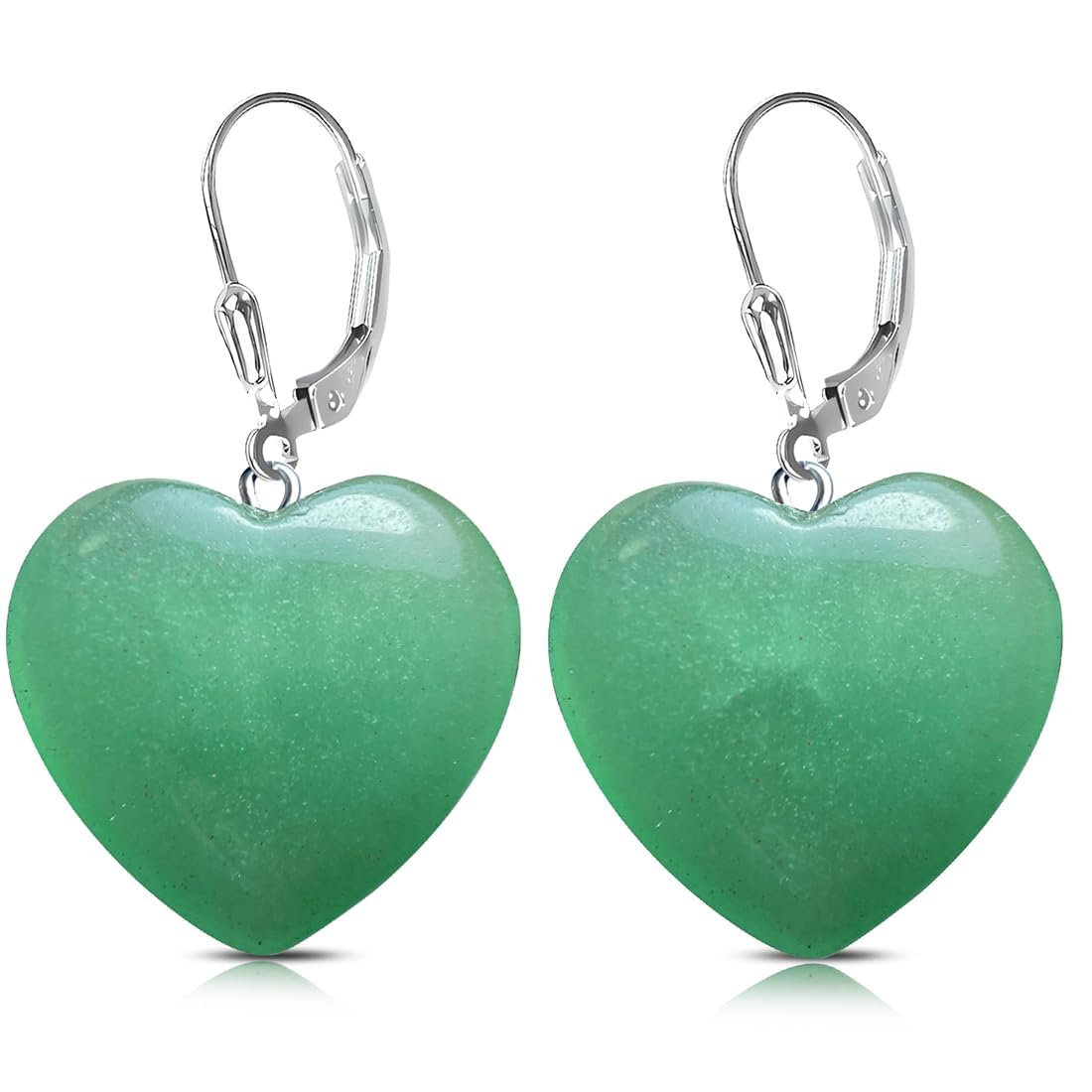 HAIXIANGeometry Gemstone Drop Earrings for Women,