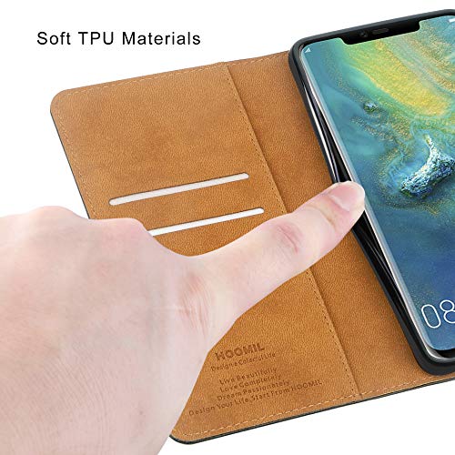 HOOMIL Cover per Huawei Mate 20 PRO, Flip Case in